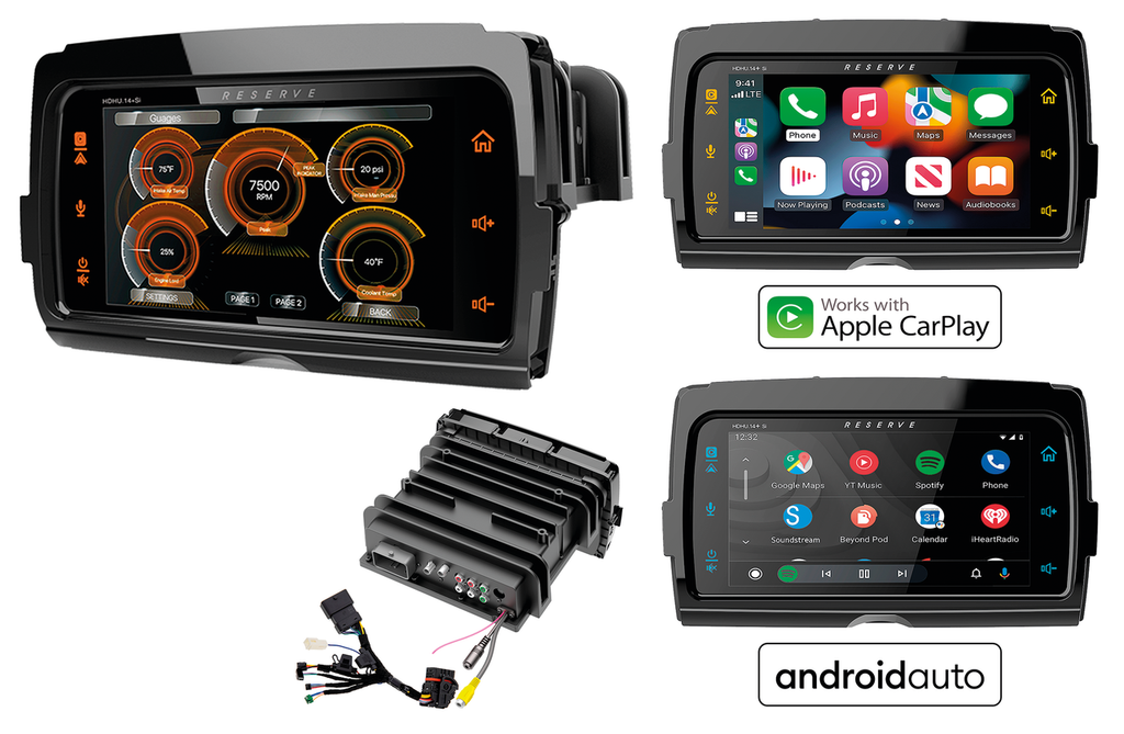 SOUNDSTREAM REPLACEMENT RADIOS WITH APPLE CARPLAY & ANDROID AUTO FOR HARLEY-DAVIDSON