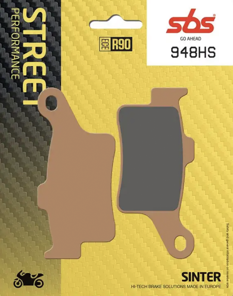 SBS REAR DISC BRAKE PADS