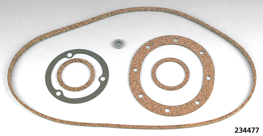 GASKET KITS, GASKETS, O-RINGS AND SEALS FOR TIN PRIMARY ON 4 SPEED BIG TWIN 1936-1964