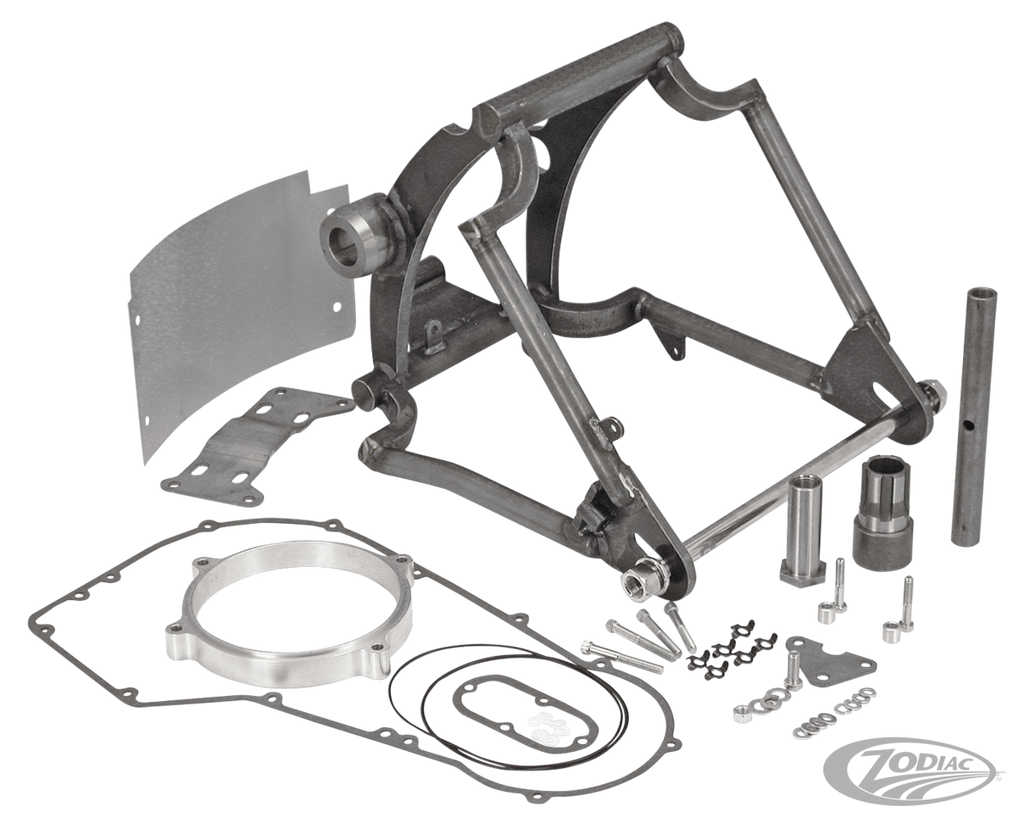 "SUPER-ASS" SWINGARM KITS FOR 1991-1999 SOFTAIL AND ZODIAC WIDETAIL FRAMES