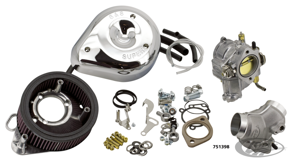 S&S SUPER-E AND SUPER-G CARBURETOR KITS