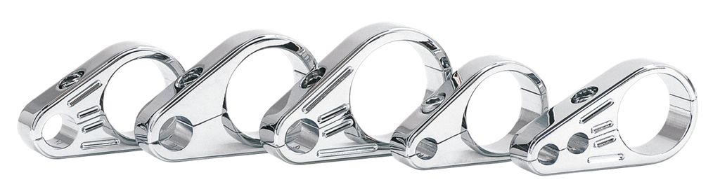 ZODIAC CHROME CABLE CLAMPS