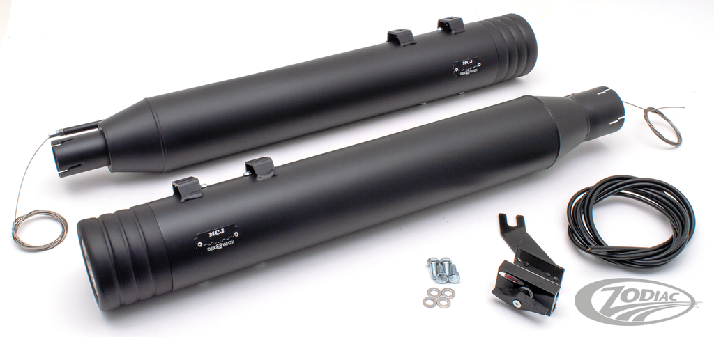 MCJ ADJUSTABLE EXHAUSTS FOR TOURING