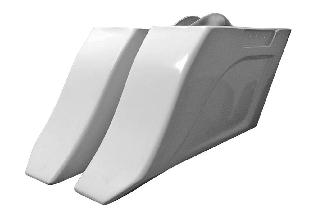 "FLOW" STRETCHED SADDLEBAGS