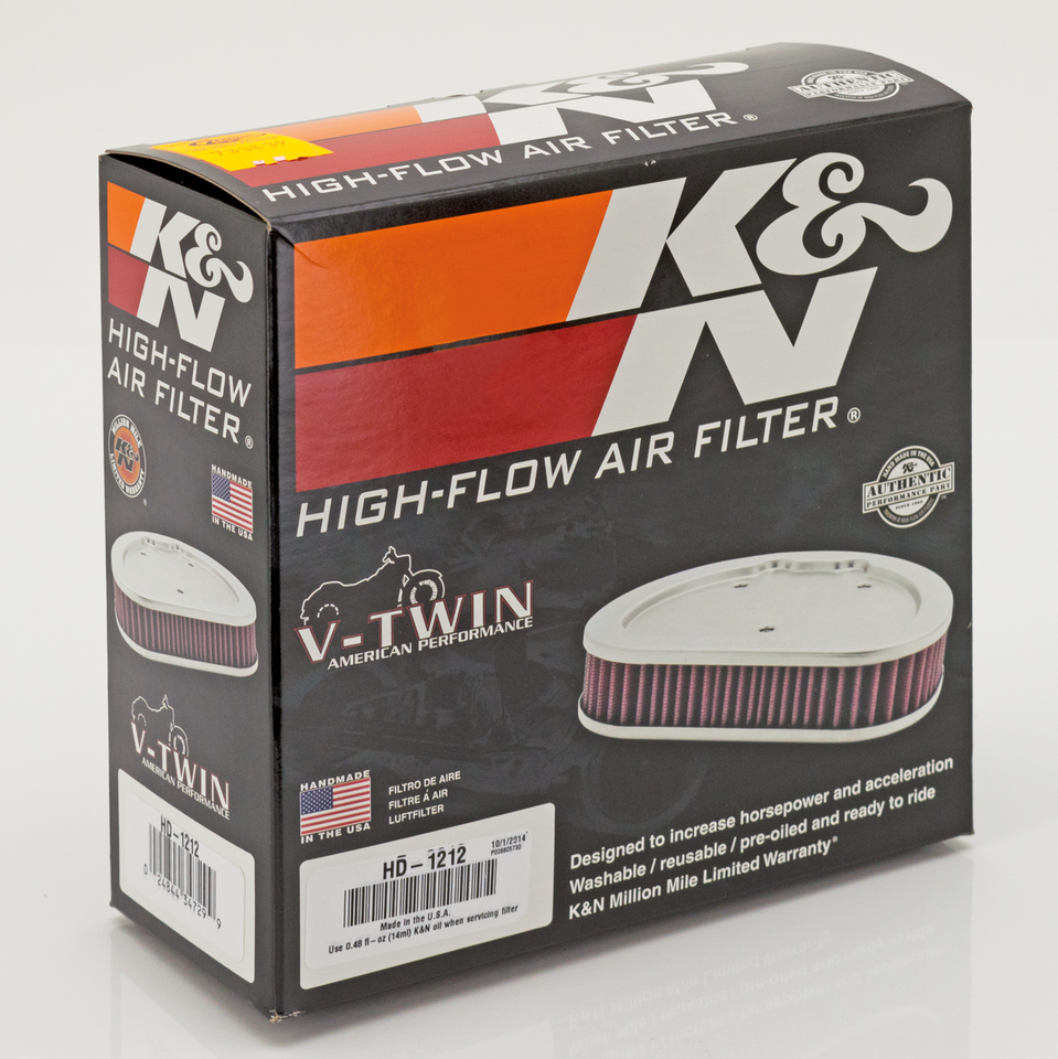 K&N REPLACEMENT AIR FILTER ELEMENTS