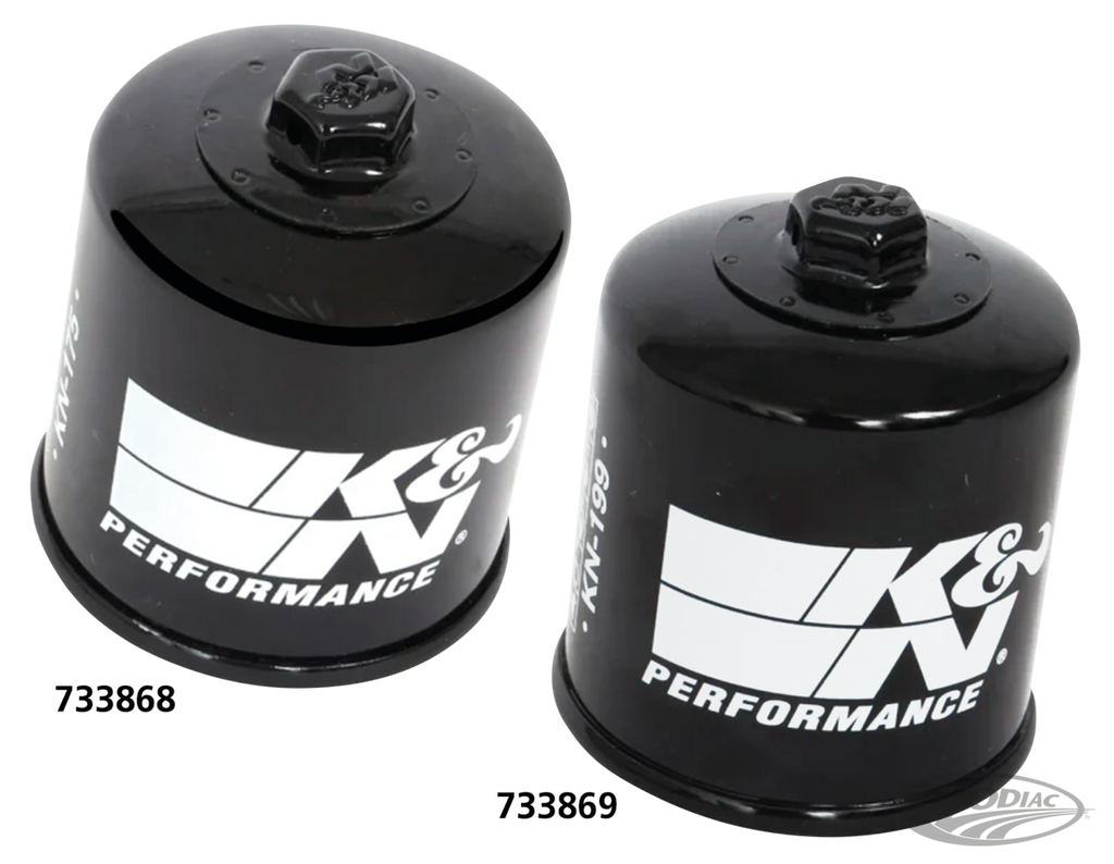 K&N WRENCH-OFF OIL FILTERS FOR INDIAN