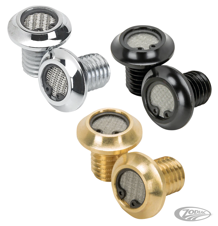 LOWBROW CUSTOMS RADIUS BREATHING BREATHER BOLTS