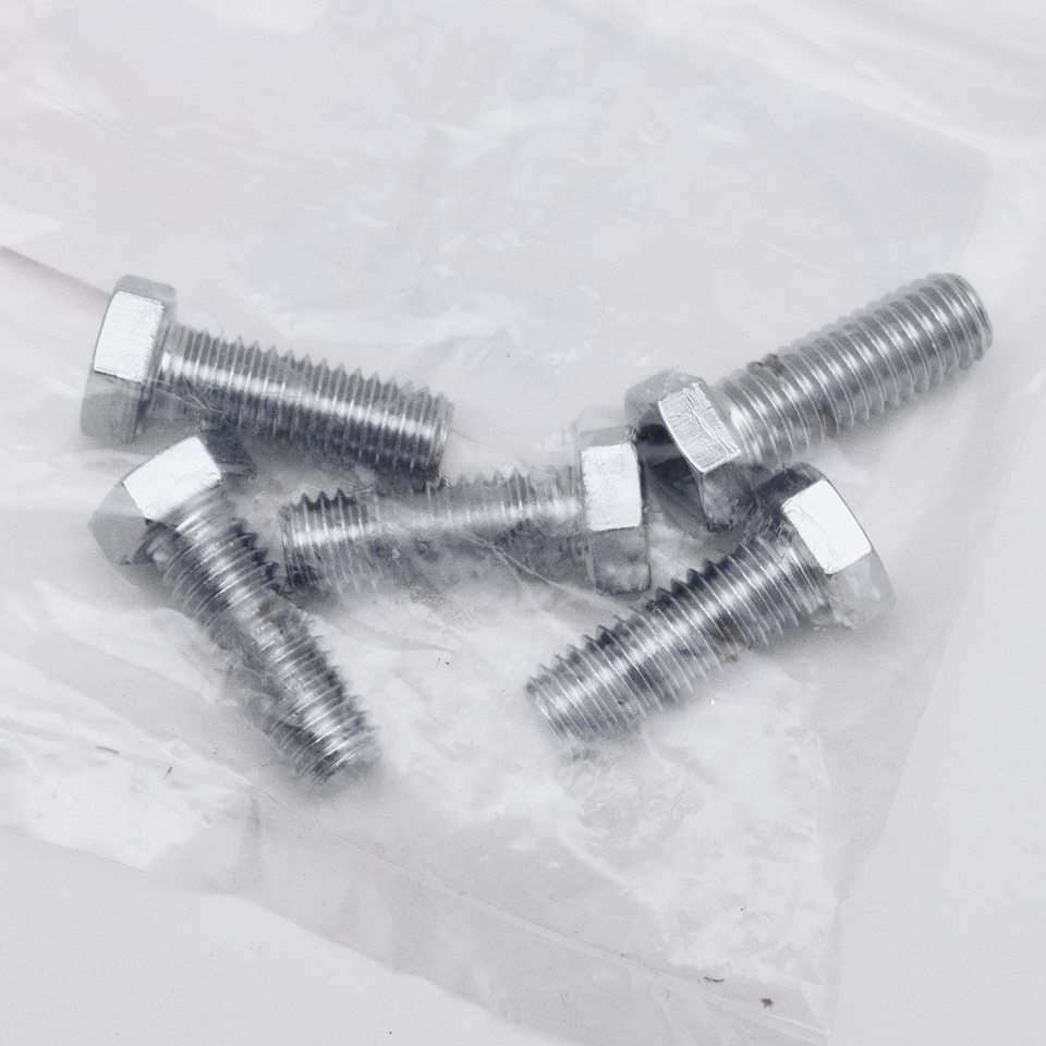 CHROME PLATED UNC HEX HEAD CAP SCREWS ASSORTMENT