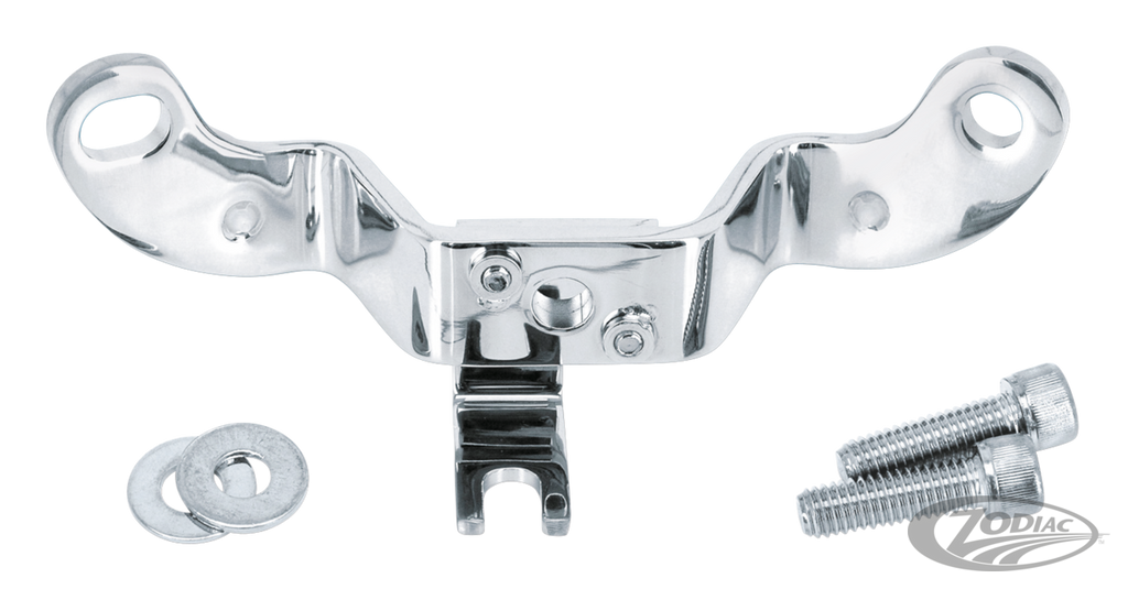 CHROME ENRICHENER KNOB BRACKET 2004-2006 SPORTSTER