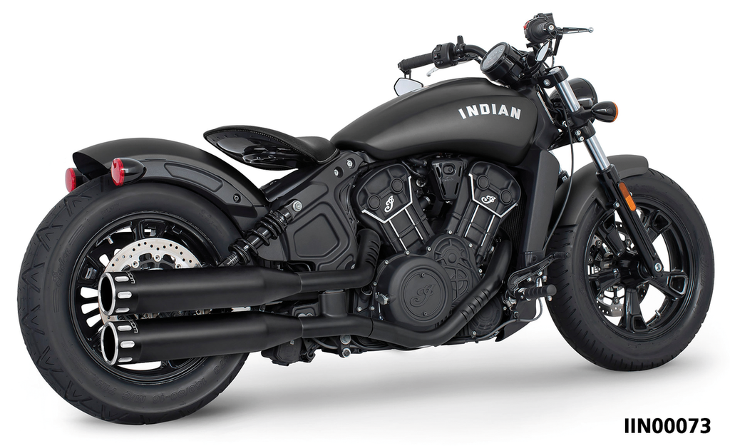 4" SLIP-ONS FOR INDIAN SCOUT 2015-2024