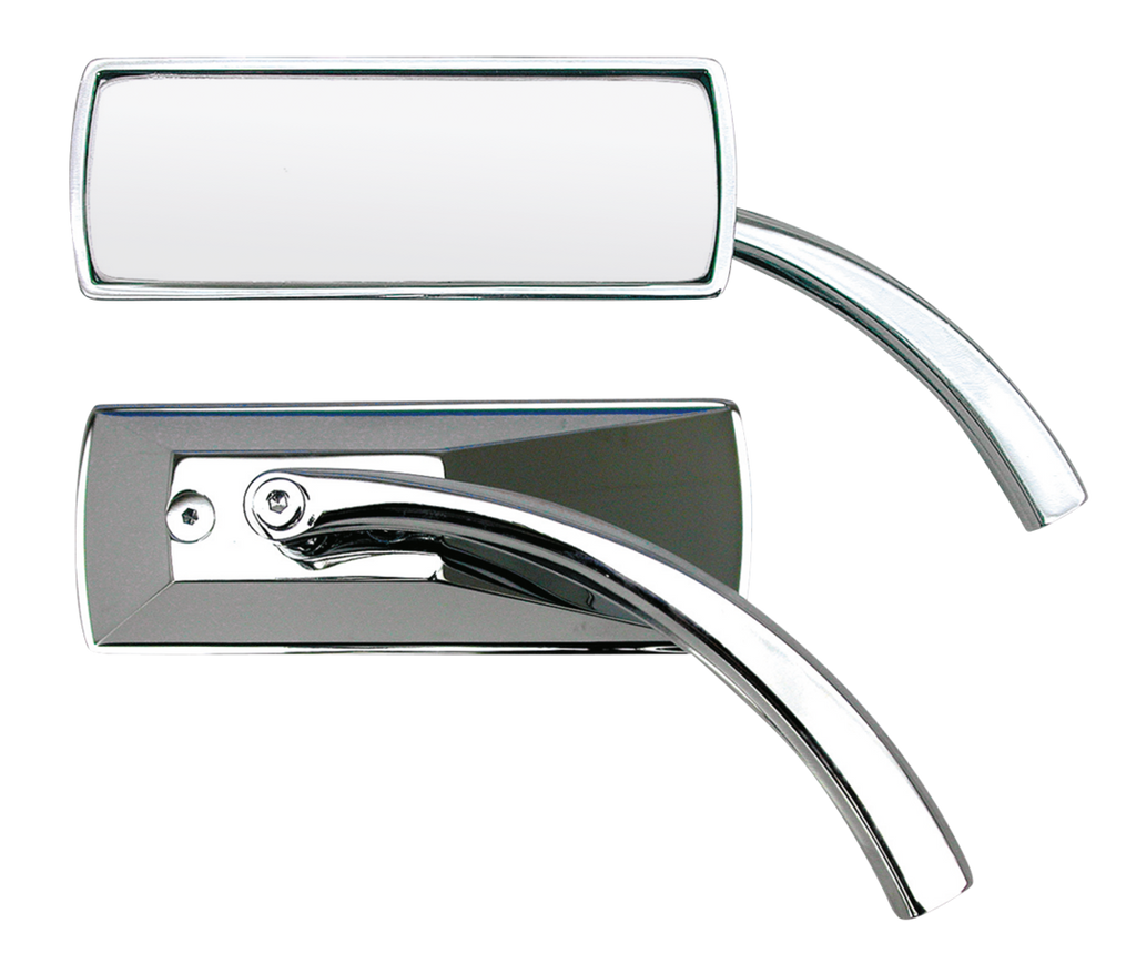 SLIM LINE CHROME BILLET ALUMINUM MIRROR