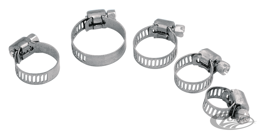 STAINLESS STEEL UNIVERSAL HOSE CLAMPS