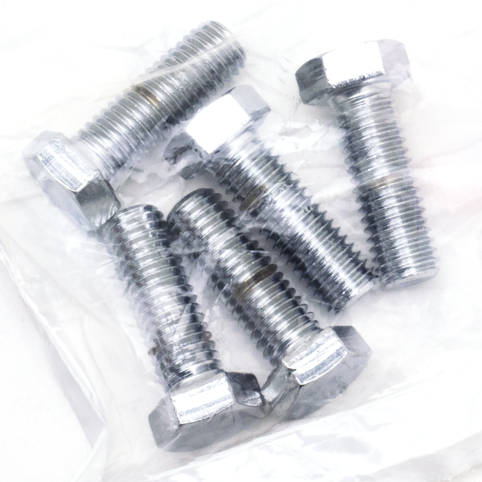 CHROME PLATED UNC HEX HEAD CAP SCREWS ASSORTMENT