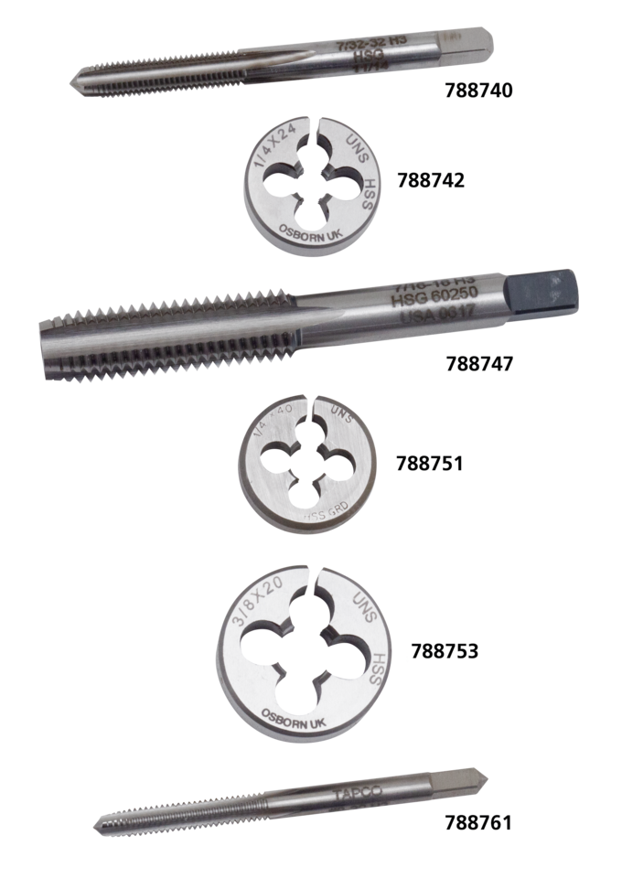 THREAD REPAIR TAPS & DIES