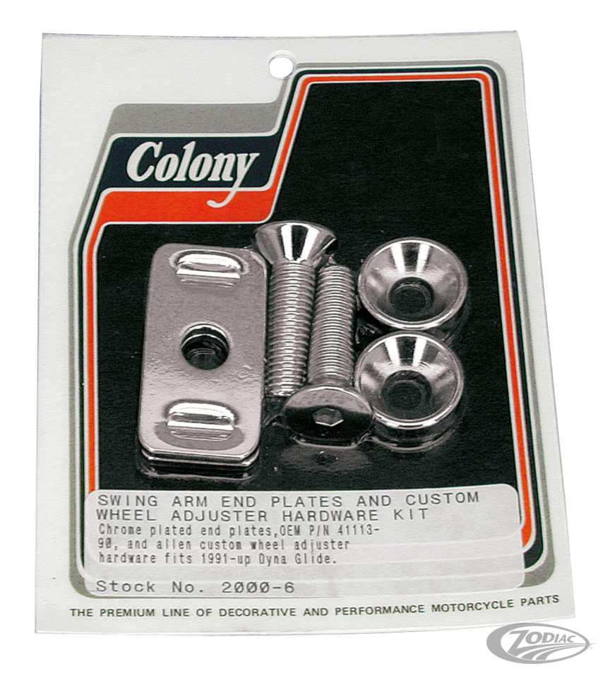 COLONY REAR AXLE ADJUSTERS FOR DYNA MODELS