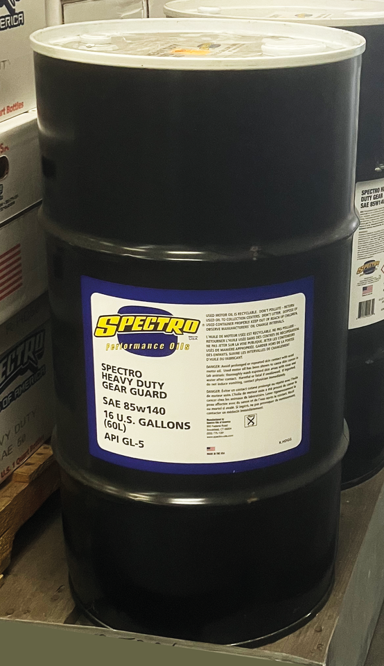 SPECTRO "PREMIUM GEAR GUARD" SAE 85W140 GEAR OIL