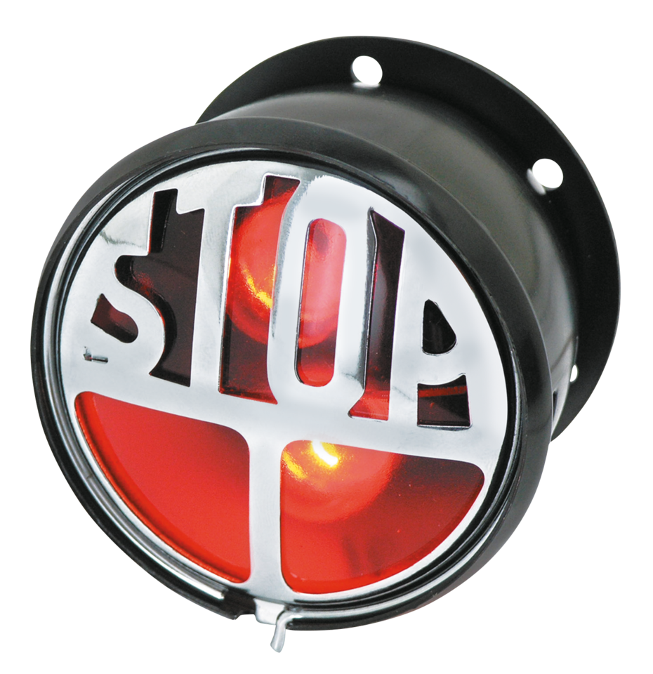 "STOP!" TAILLIGHT