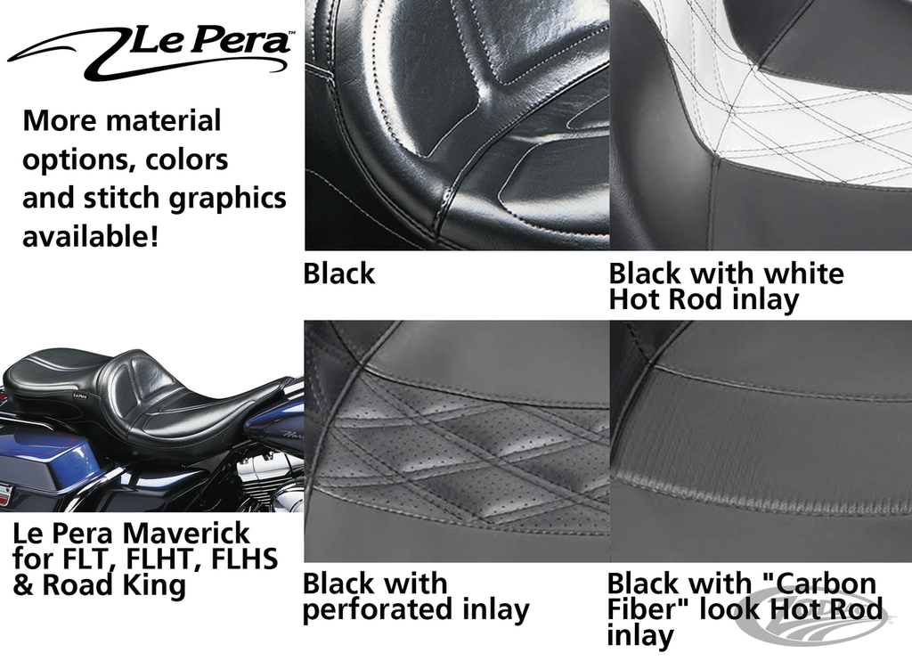 LE PERA MAVERICK FOR FLT, FLHT, FLHS & ROAD KING