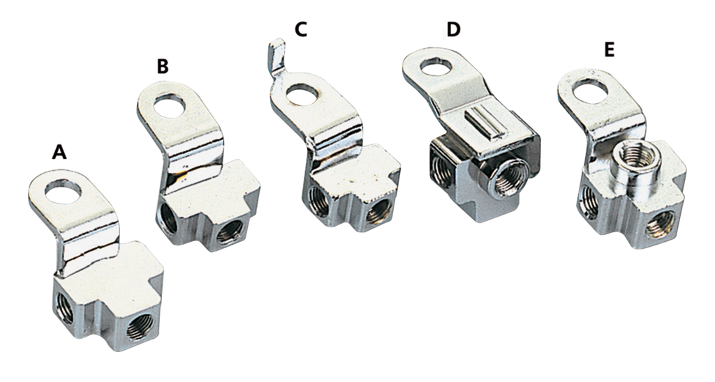 CHROME REPLACEMENT BRAKE LINE TEES