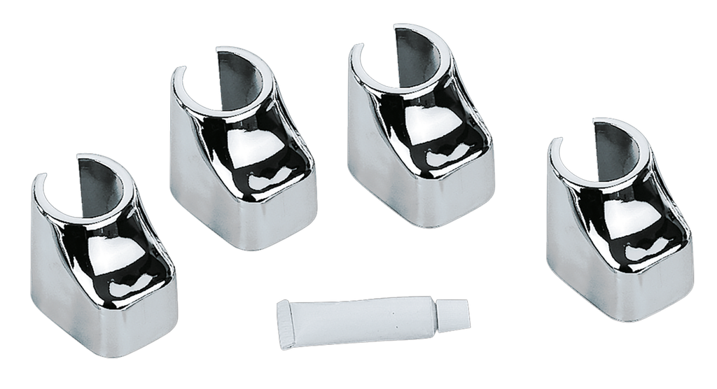 CHROME LIFTER BLOCK COVERS