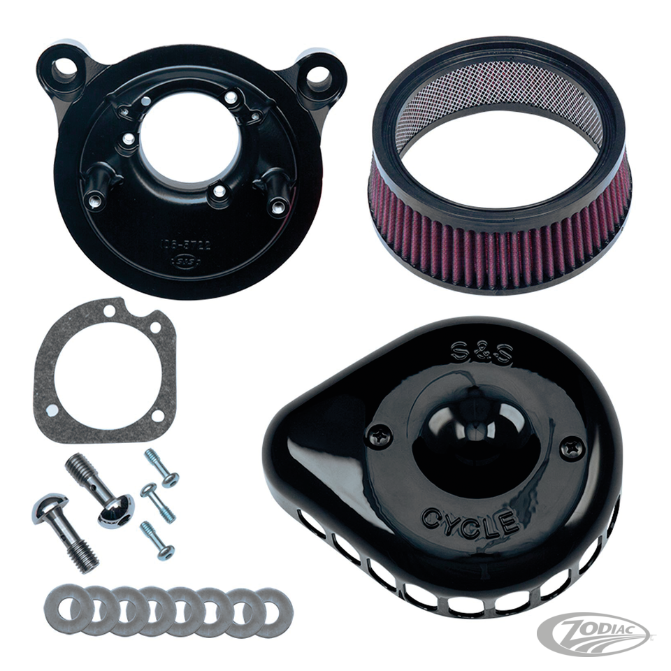 S&S STEALTH MINI TEARDROP AIR CLEANER KITS