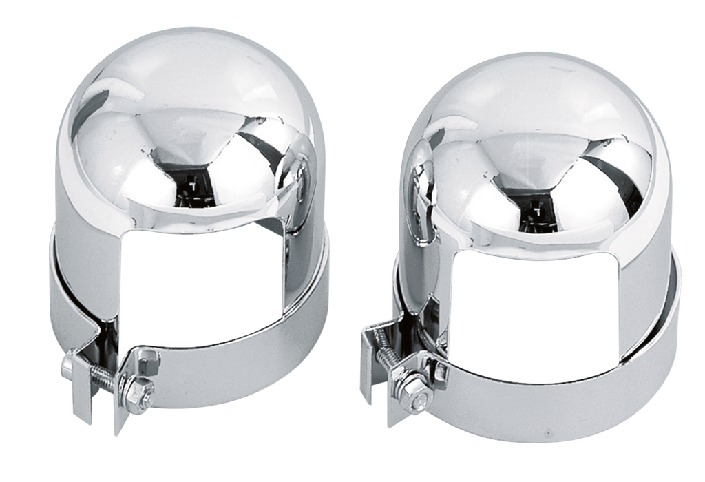 CHROME SHOCK COVERS FOR HARLEY-DAVIDSON