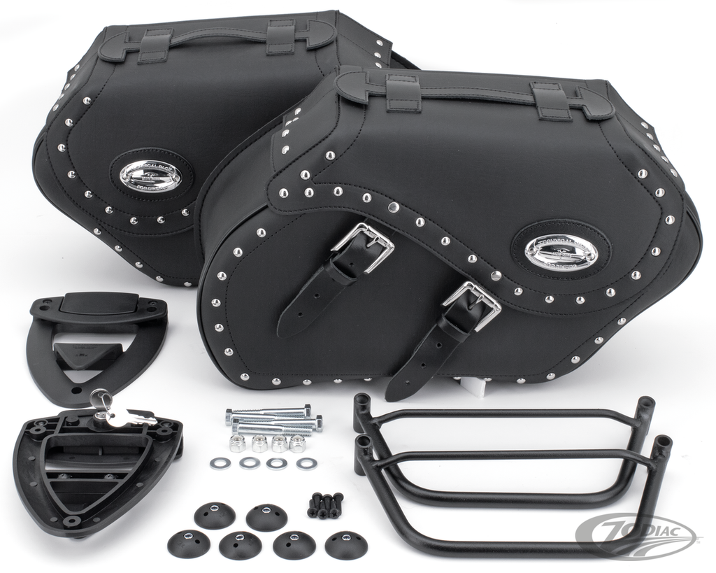 K-DRIVE/LONGRIDE "CLICK & LOCK" SADDLEBAG KITS