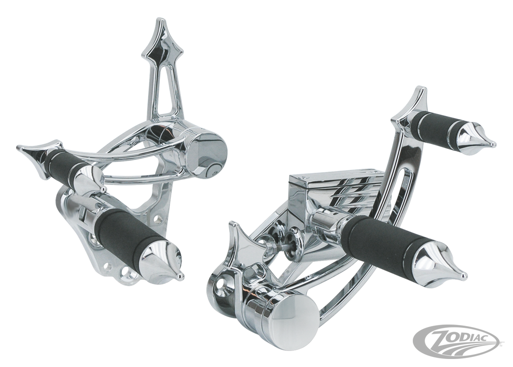 "GLADIATOR" BILLET ALUMINUM FORWARD CONTROL KITS FOR FX, FL AND SOFTAIL