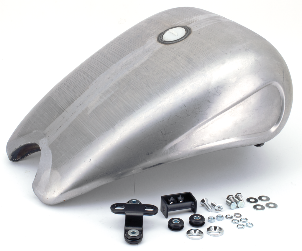 ONE PIECE 2" STRETCHED STEEL TANK WITH INDENTS