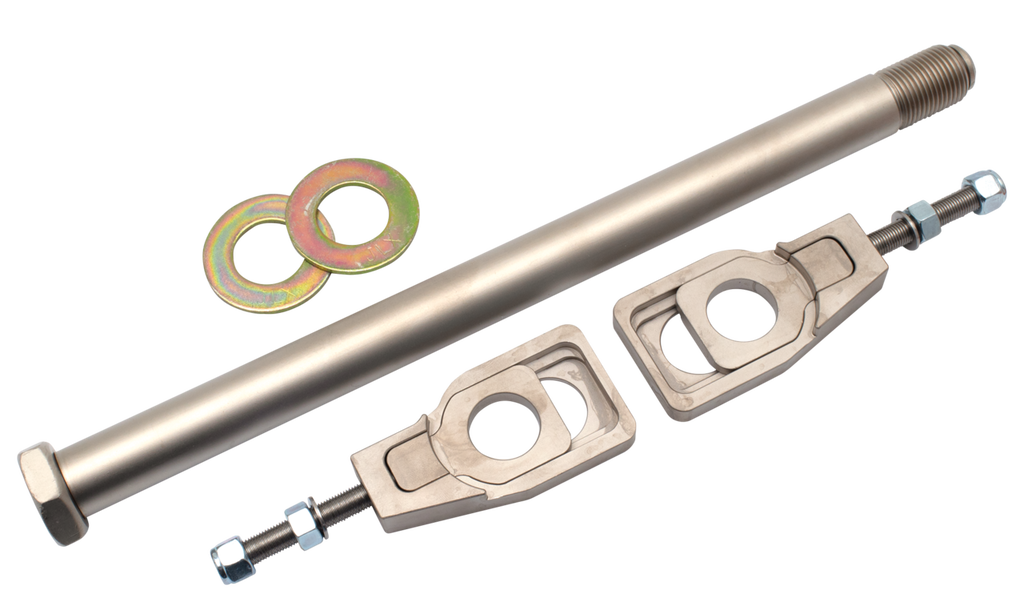 ZIPPER'S SEVERE DUTY REAR AXLE & ADJUSTER KIT FOR TOURING