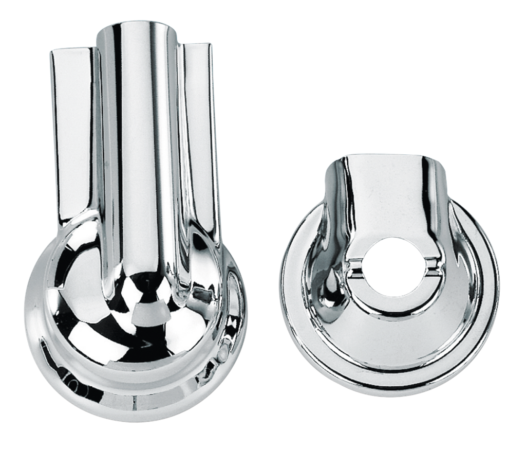 CHROME OIL FILTER HOUSING COVERS