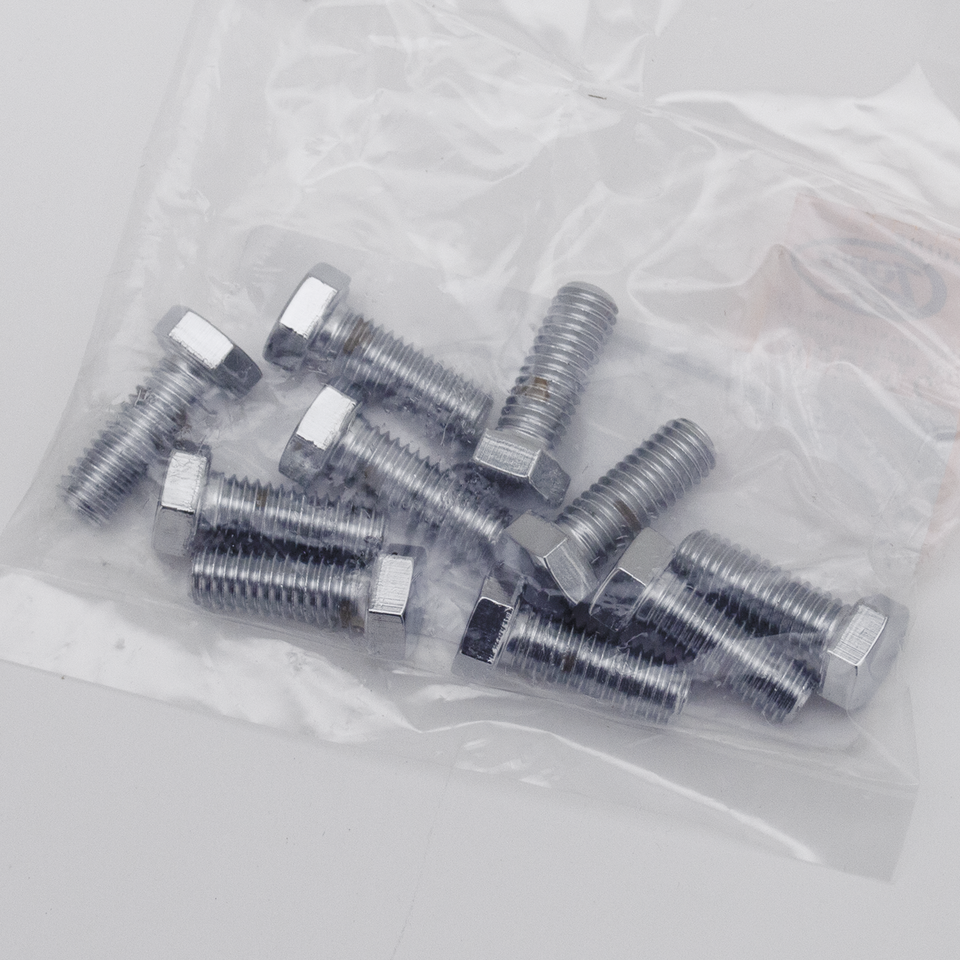 CHROME PLATED HEX HEAD CAP SCREWS ASSORTMENT