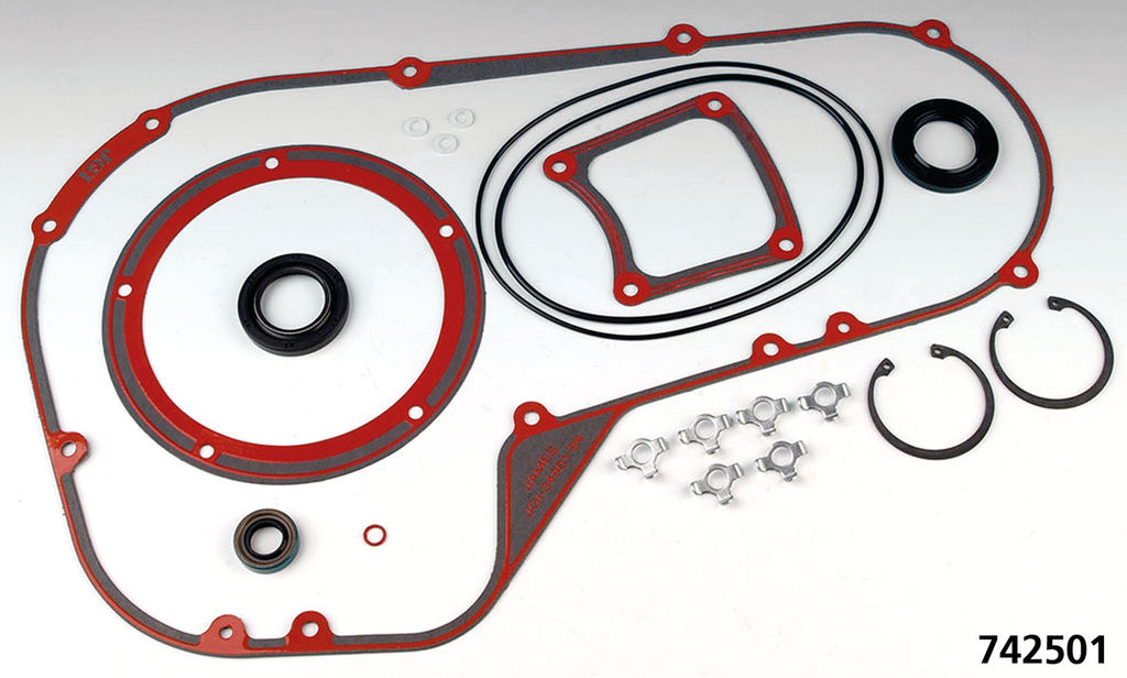 GASKETS, O-RINGS AND SEALS FOR PRIMARY ON 5 SPEED BIG TWIN LATE 1979-2006