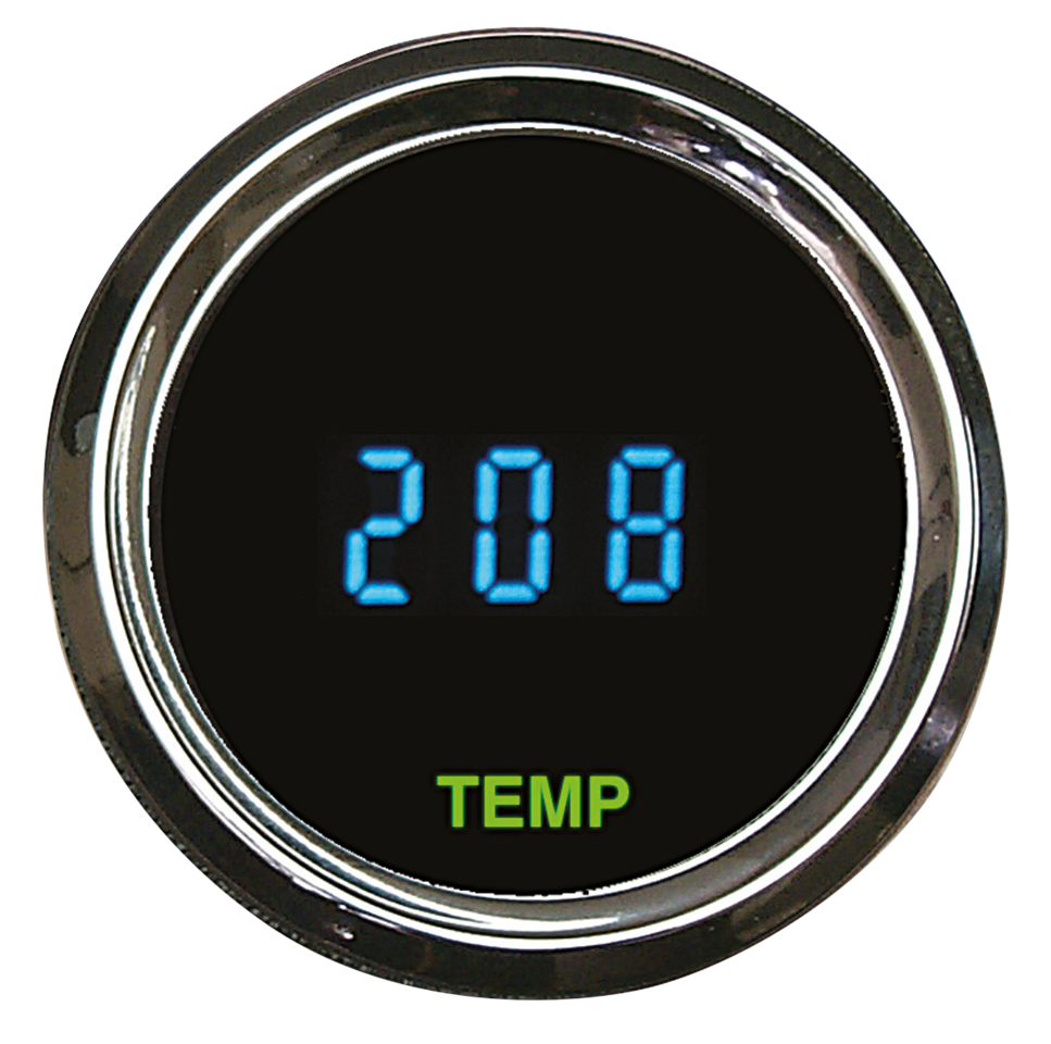 ODYSSEY ROUND DIGITAL MINI METERS BY DAKOTA DIGITAL