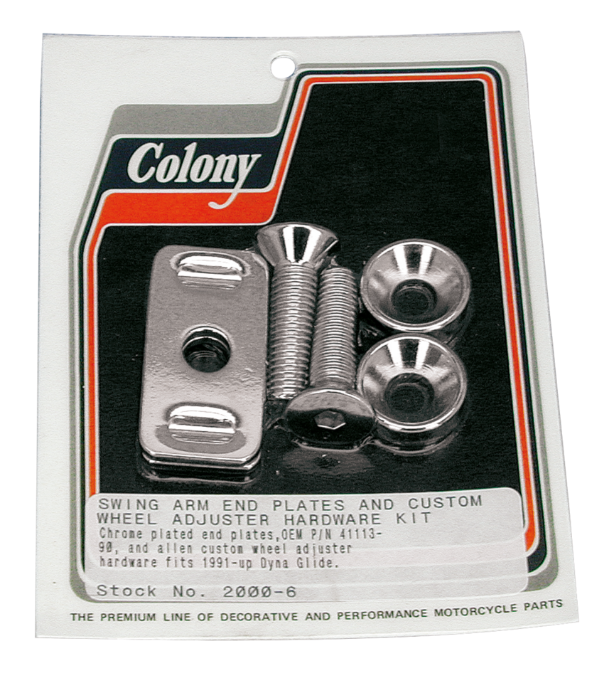 COLONY REAR AXLE ADJUSTERS FOR DYNA