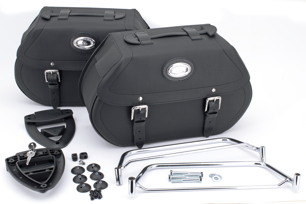 K-DRIVE/LONGRIDE "CLICK & LOCK" SADDLEBAG KITS