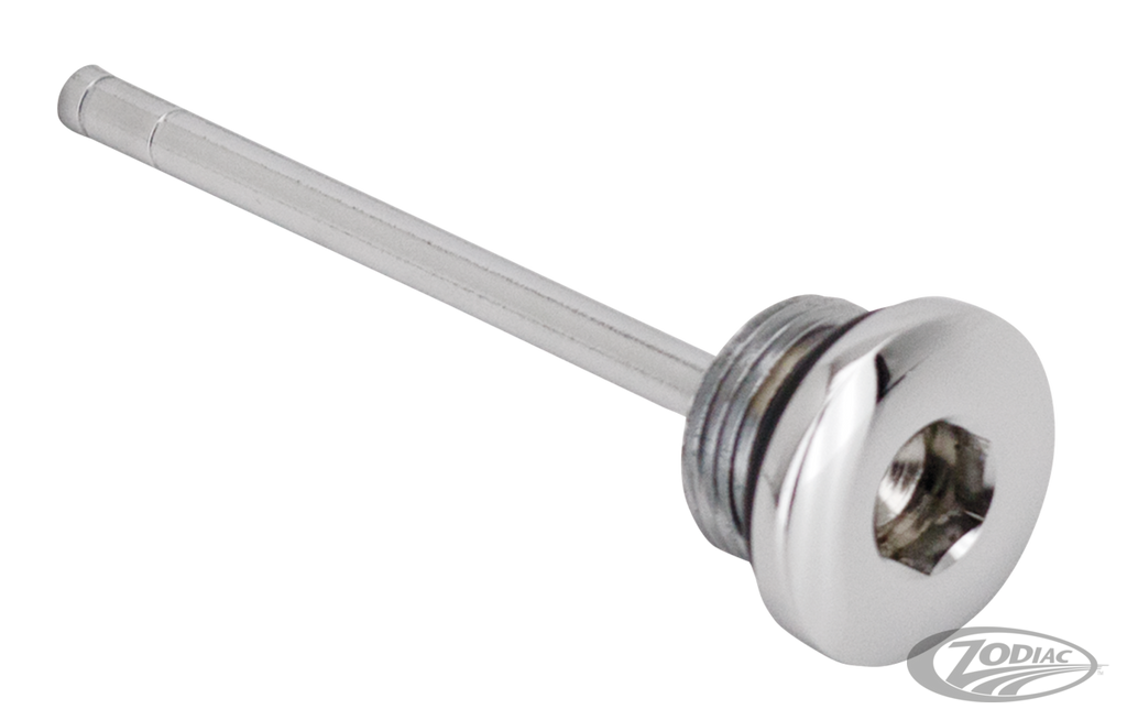 CHROME PLATED 6-SPEED TRANSMISSION DIPSTICK