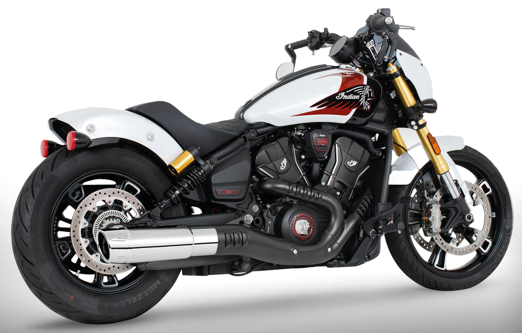 4" SLIP-ONS FOR INDIAN SCOUT 2025 TO PRESENT