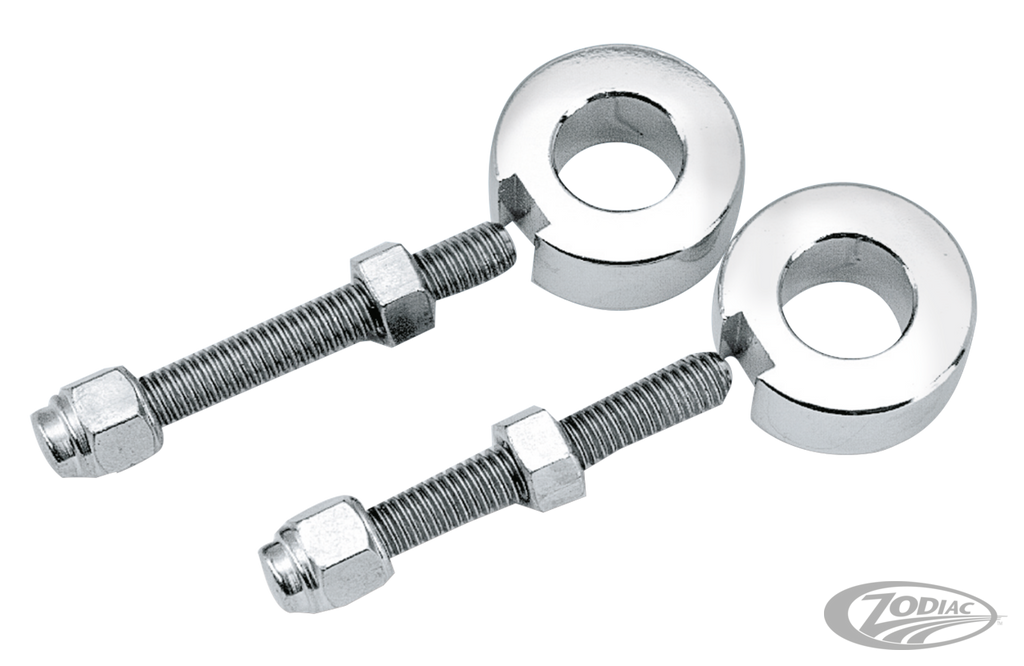 CHROME AXLE ADJUSTERS