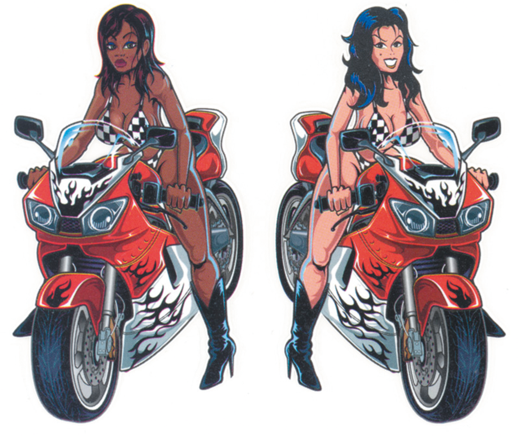 LETHAL THREAT "BIKE TATTOOS" DESIGNS AND TANK DECALS