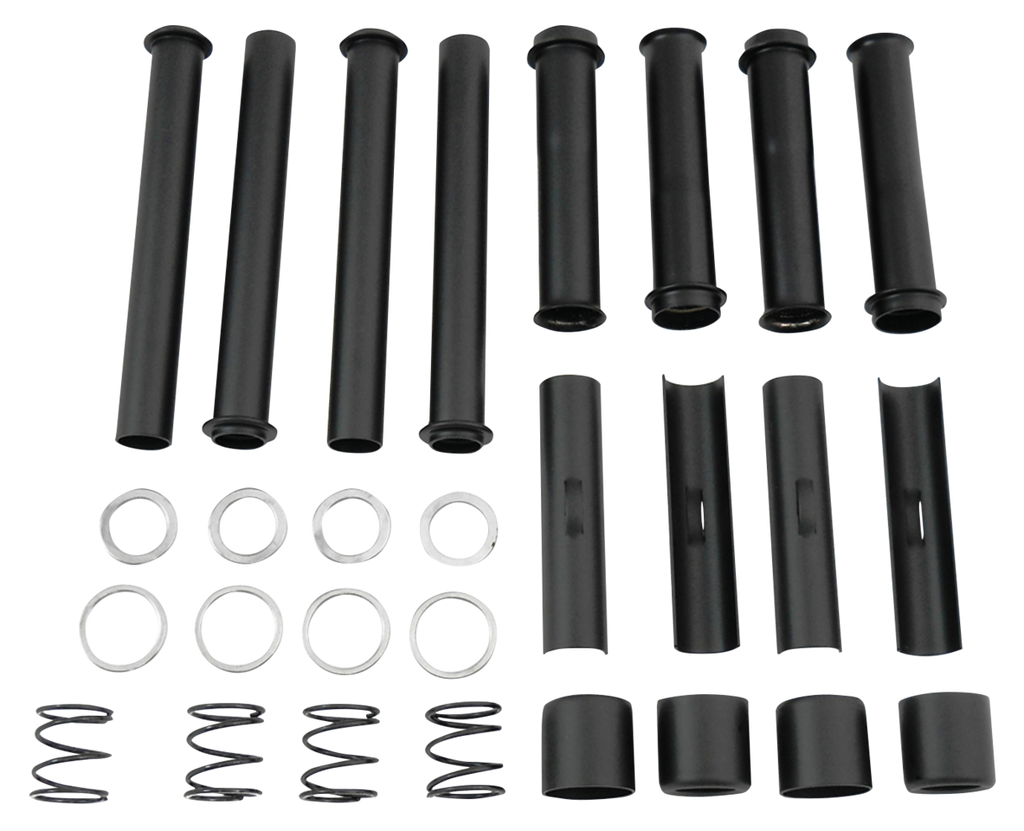 BLACK PUSHROD COVER KITS