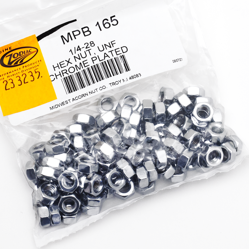 CHROME PLATED NUTS AND WASHERS ASSORTMENT