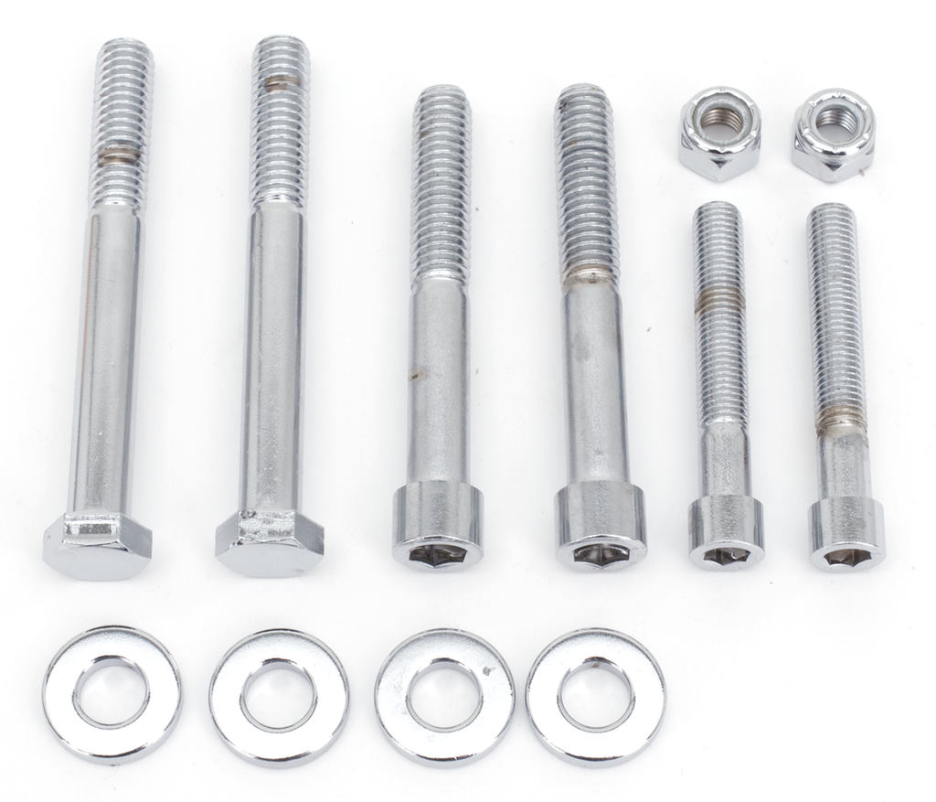 CHROME PLATED BOLT KITS