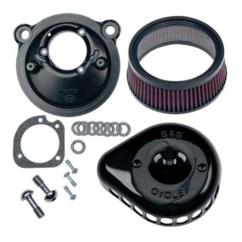 S&S STEALTH MINI TEARDROP AIR CLEANER KITS