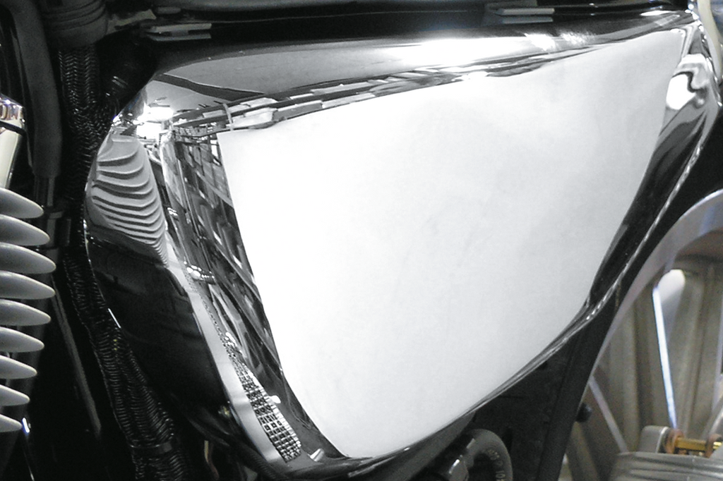 CHROME FRAME COVERS FOR SPORTSTER