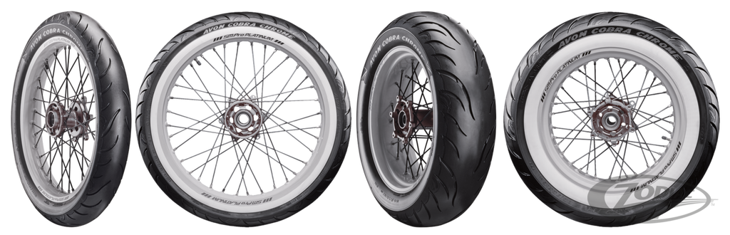 AVON COBRA CHROME TIRES