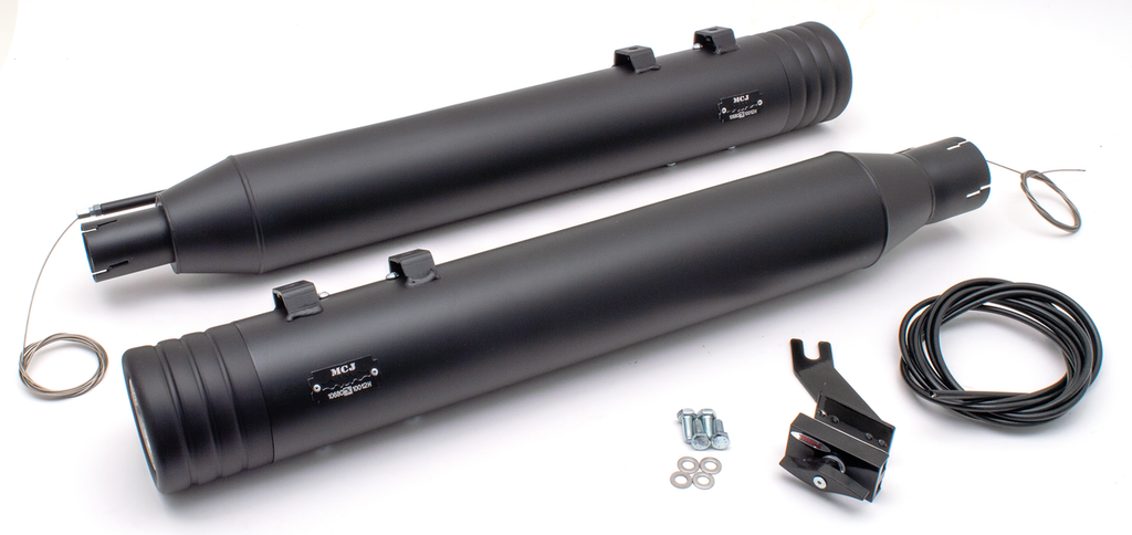 MCJ ADJUSTABLE EXHAUSTS FOR TOURING