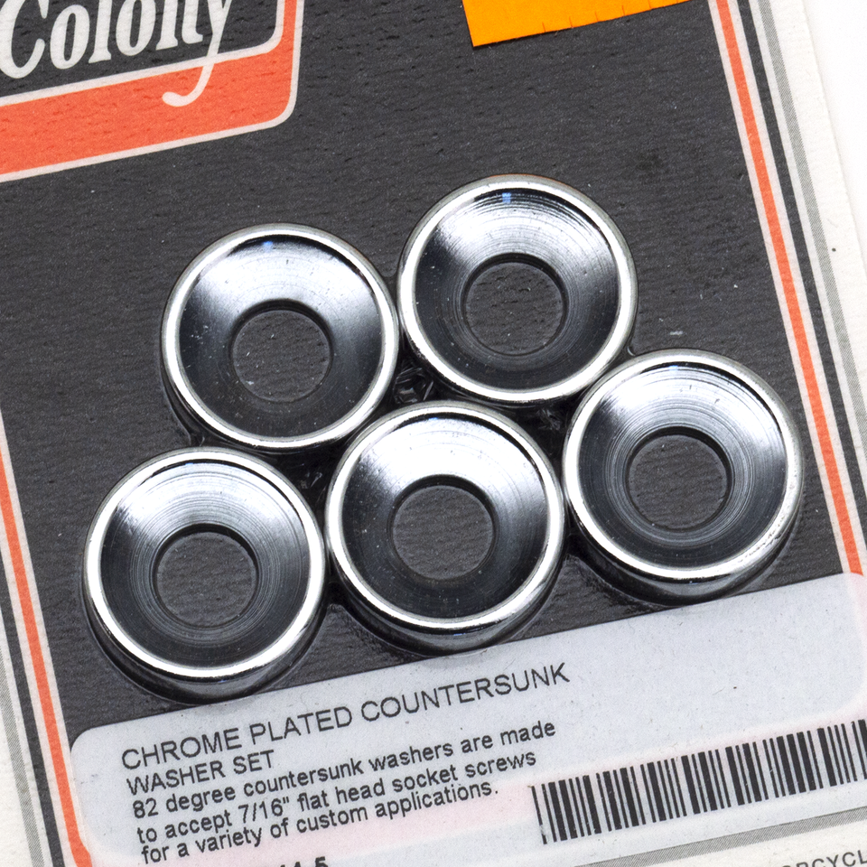 COMPANION COUNTERSUNK CHROME WASHERS