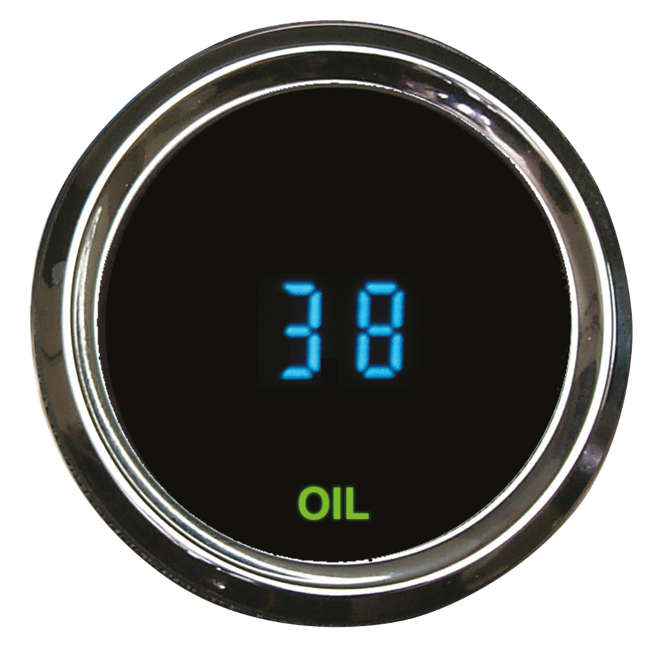 ODYSSEY ROUND DIGITAL MINI METERS BY DAKOTA DIGITAL