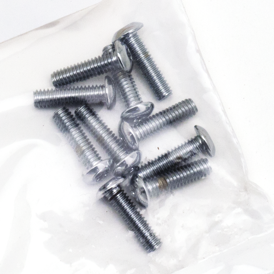 CHROME PLATED BUTTON HEAD TORX SCREW ASSORTMENT